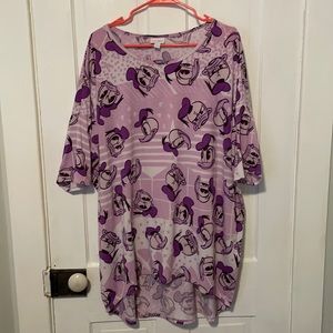 Donald Duck Disney LuLaRoe Irma top